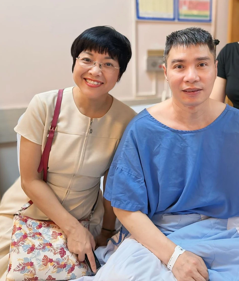 NSND Công Lý và MC Thảo Vân giữ mối quan hệ bạn bè sau khi ly hôn.