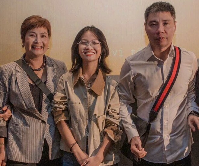 BTV Thục Khuê và NSND Công Lý đối xử văn minh với nhau sau khi ly hôn.