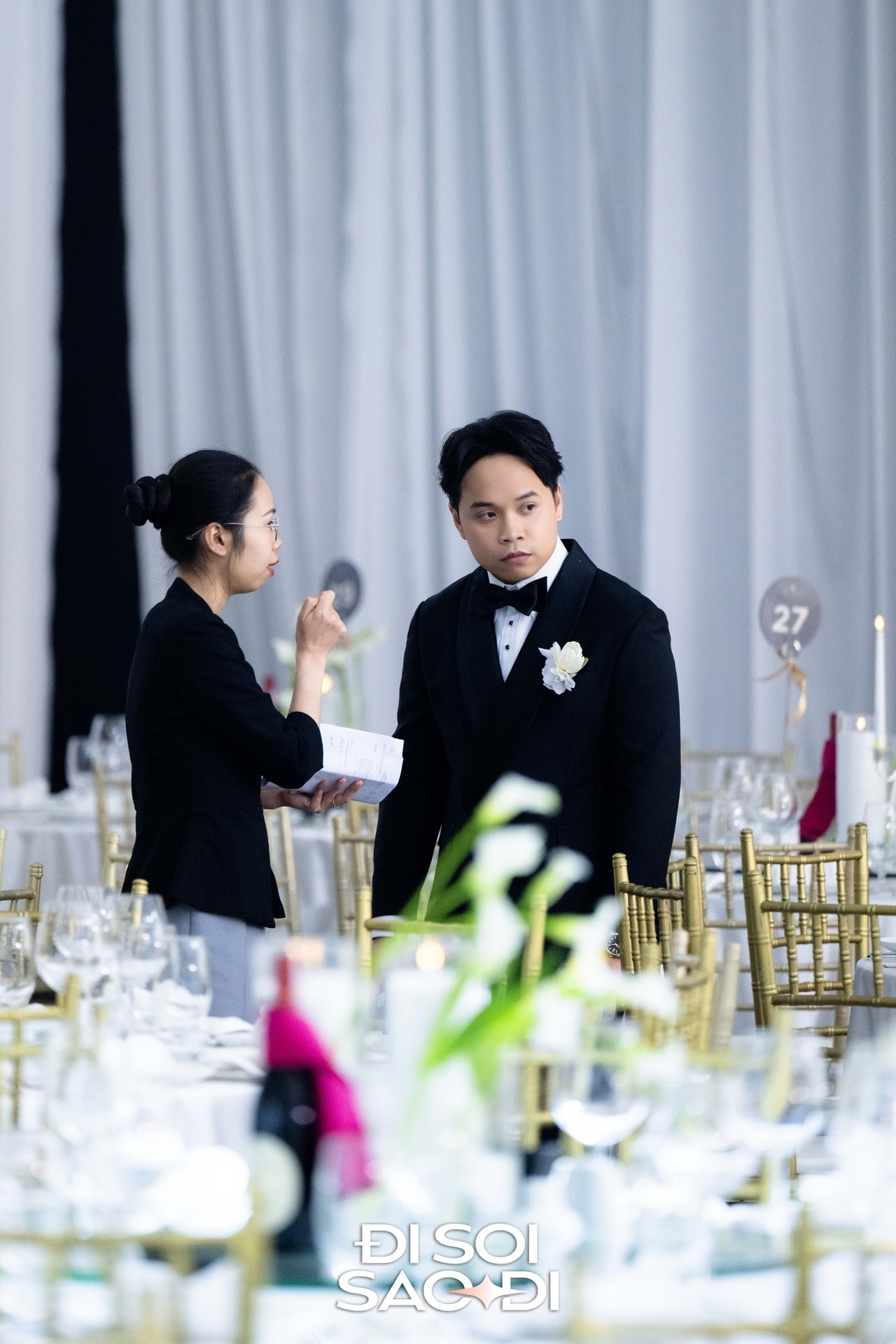 Đám cưới Hương Ly tại Hà Nội: Hé lộ không gian hoành tráng, chú rể doanh nhân tất bật- Ảnh 1.