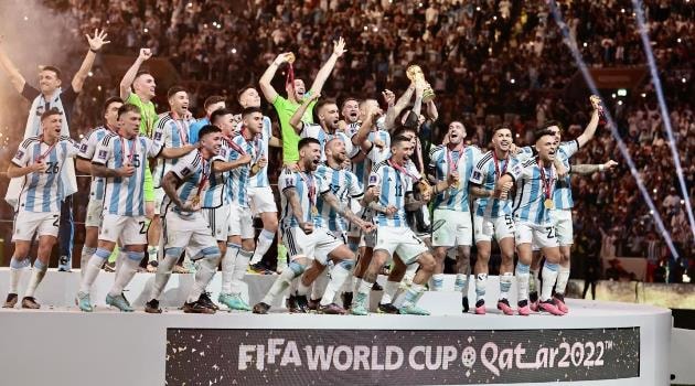 Argentina đang là ĐKVĐ World Cup.