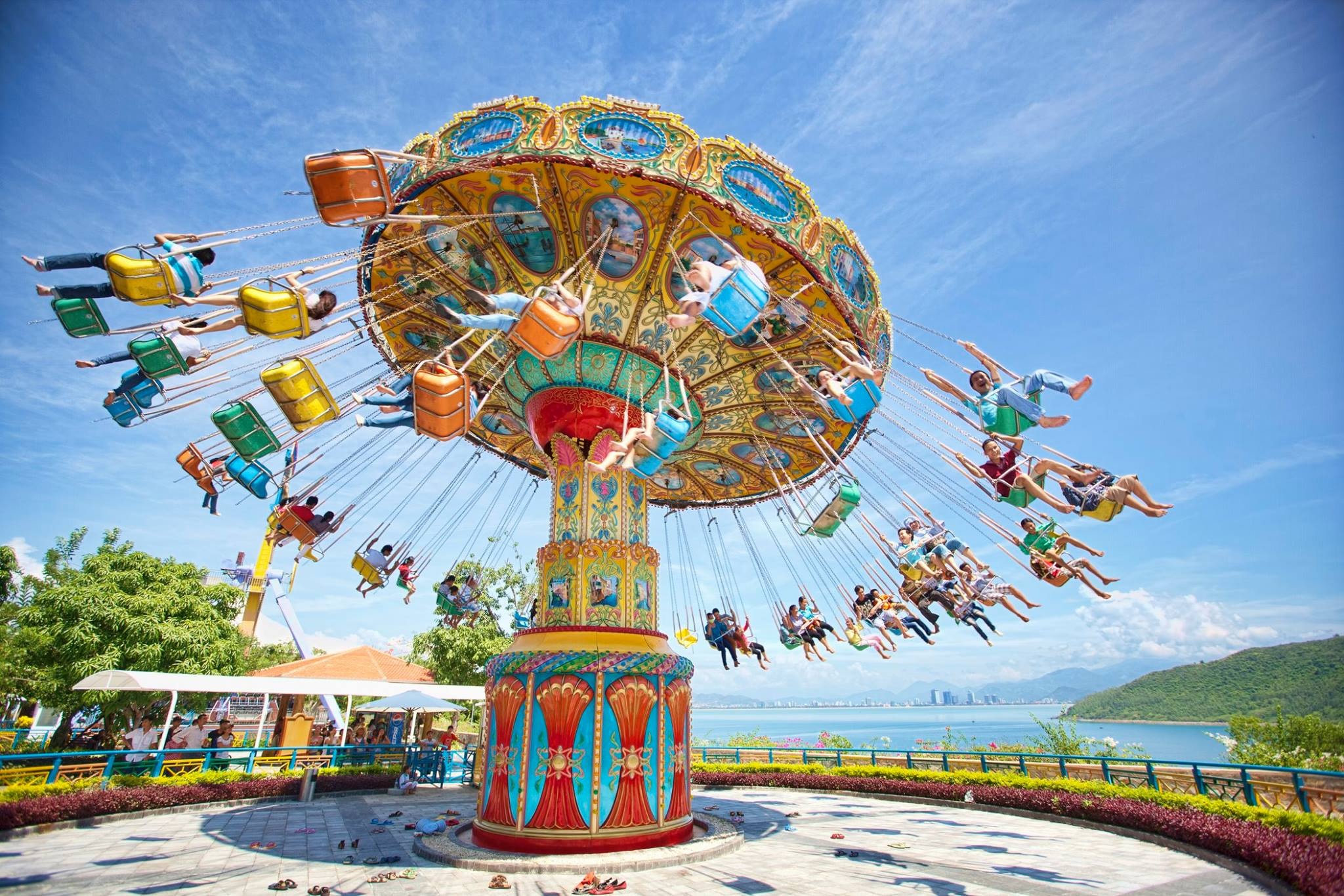 trò chơi tại VinWonders Nha Trang