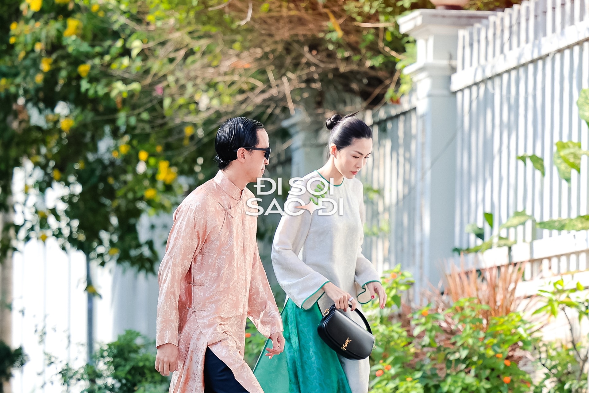 Đám cưới Tiên Nguyễn: Hà Tăng và chồng tay trong tay, phu nhân Thuỷ Tiên diện áo dài tất bật- Ảnh 3.