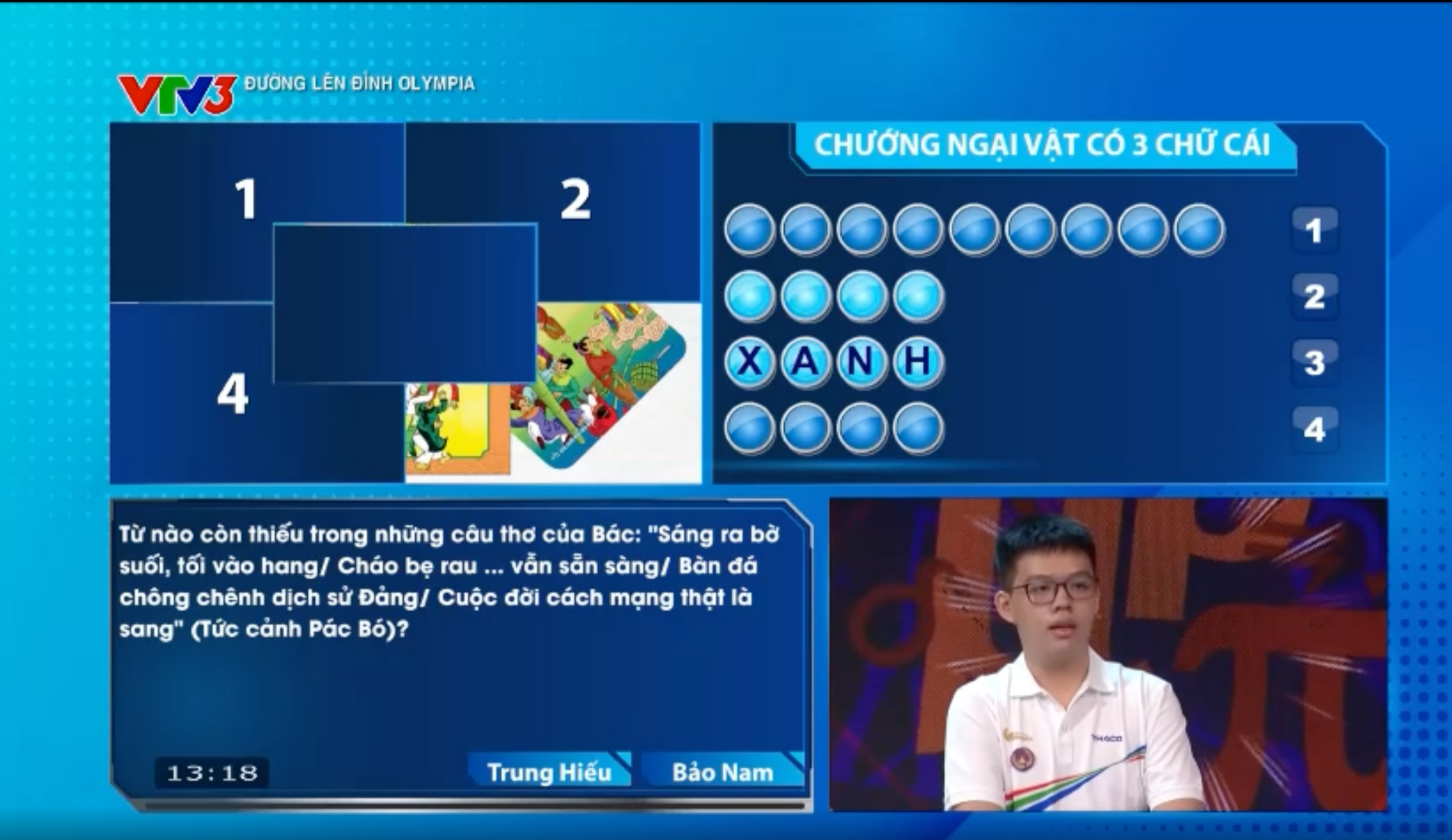 Khoảnh khắc quyết định trong phần thi Về đích.