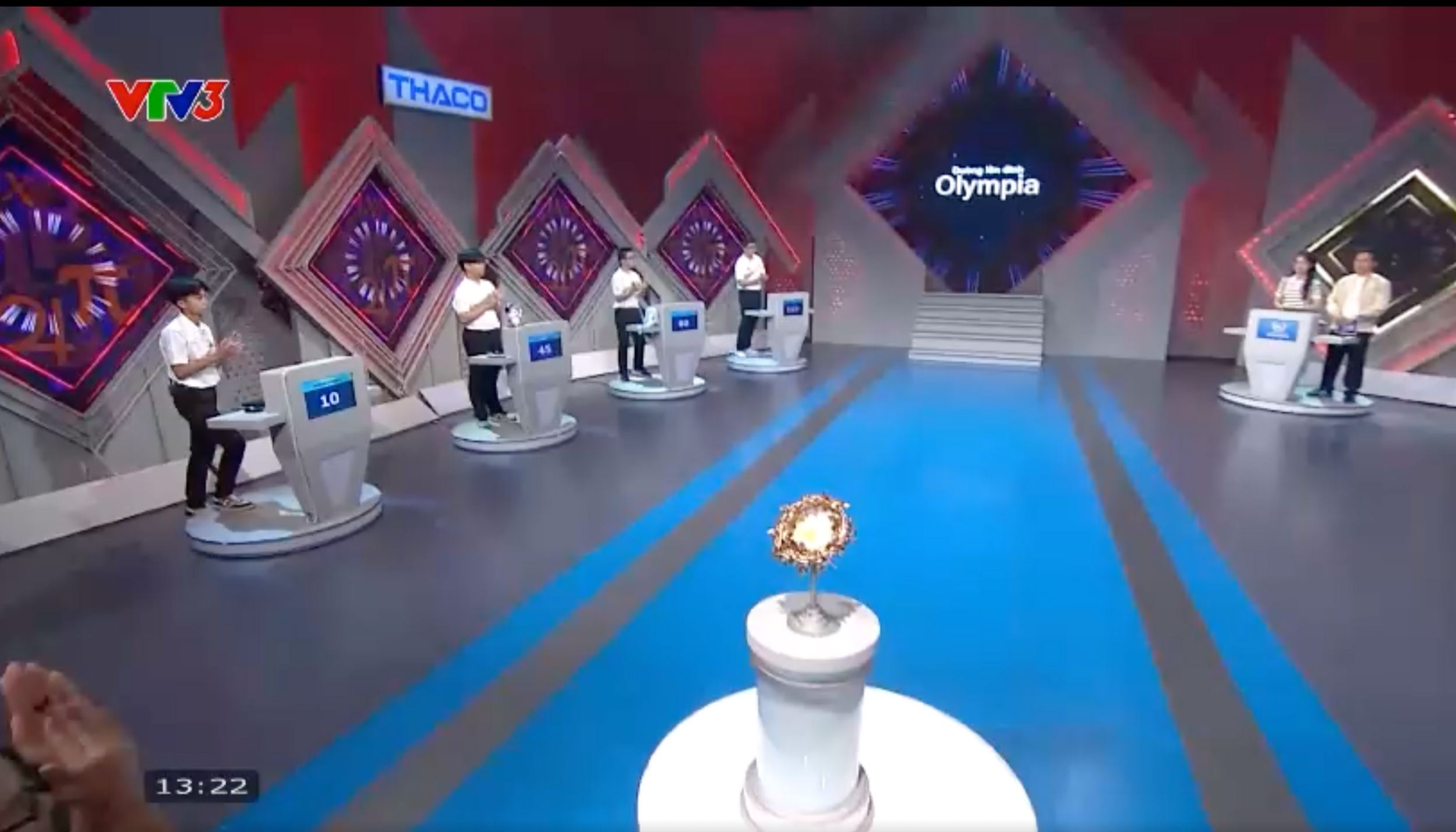 Bốn thí sinh tham gia cuộc thi Đường lên đỉnh Olympia tuần này.