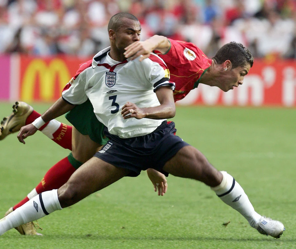 Cole và Ronaldo từng tạo thành cuộc đối đầu quyết liệt tại châu Âu