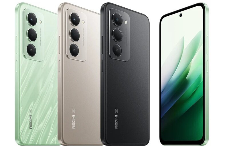 Điện thoại Xiaomi Redmi 15 5G với thiết kế hiện đại và mức giá phải chăng.