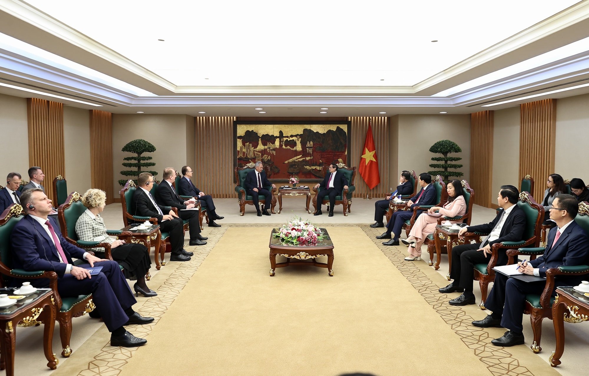 Thủ tướng Phạm Minh Chính tiếp Thư ký Hội đồng An ninh Liên bang Nga- Ảnh 3.