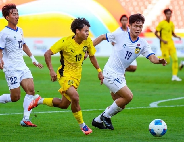 Kết quả - tỷ số U22 Malaysia vs U22 Lào: Khó cho Việt Nam
