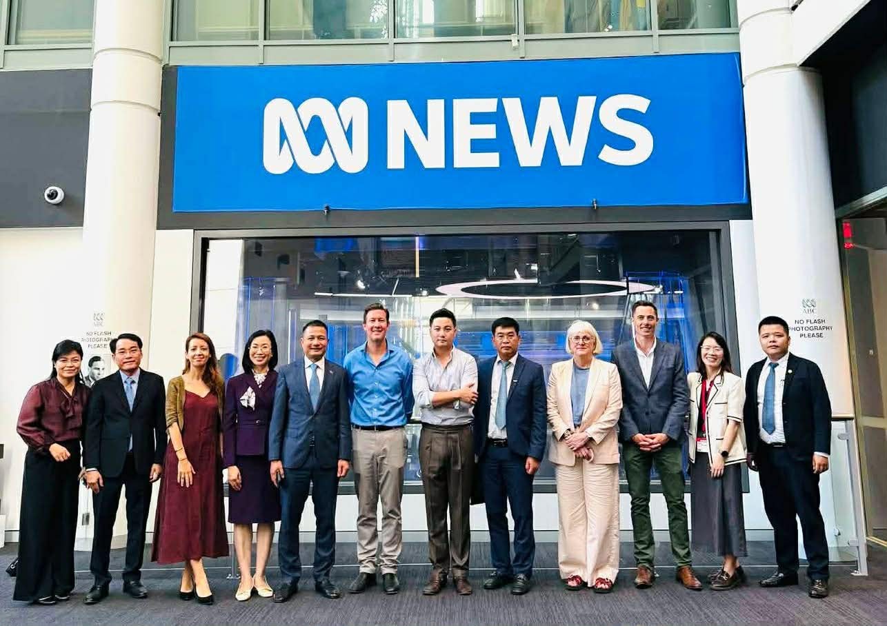 Đài truyền hình ABC (Australia) và Đài Truyền hình Việt Nam ký kết Biên bản ghi nhớ hợp tác - Ảnh 1.