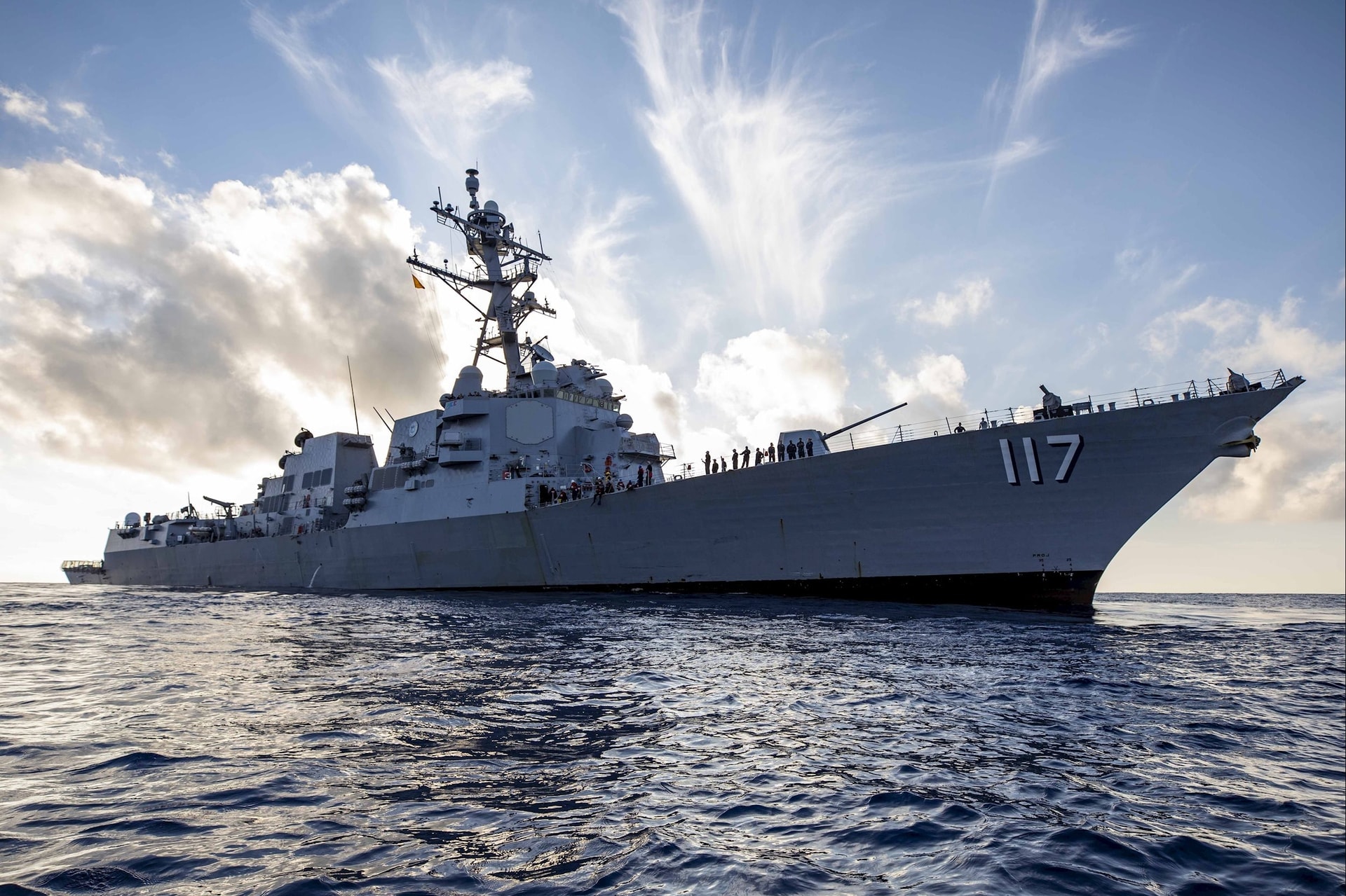 Tàu khu trục USS Paul Ignatius - Ảnh: Hải quân Mỹ