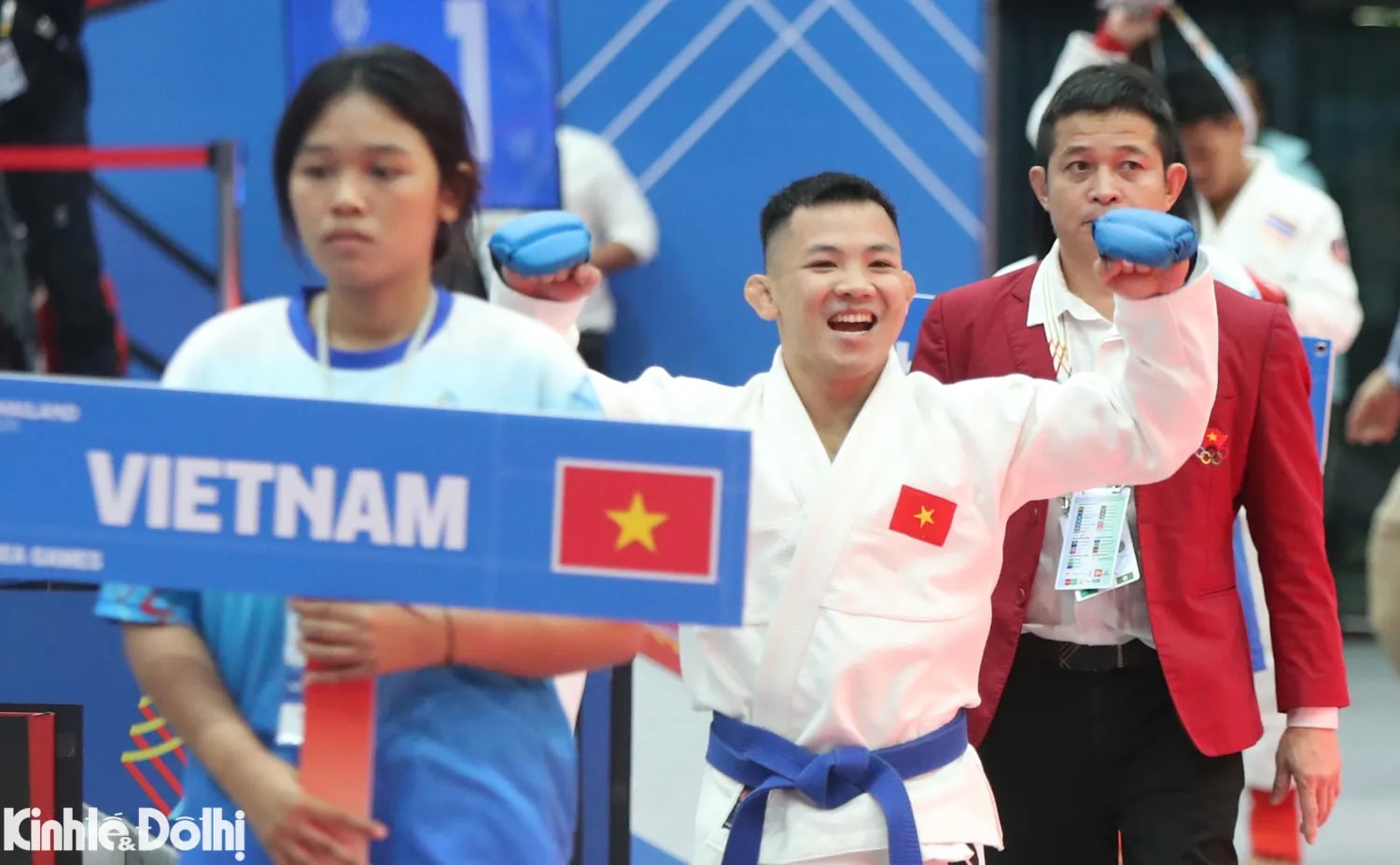 Nhà vô địch thế giới Jujitsu Đào Hồng Sơn giành Huy chương Đồng SEA Games 33