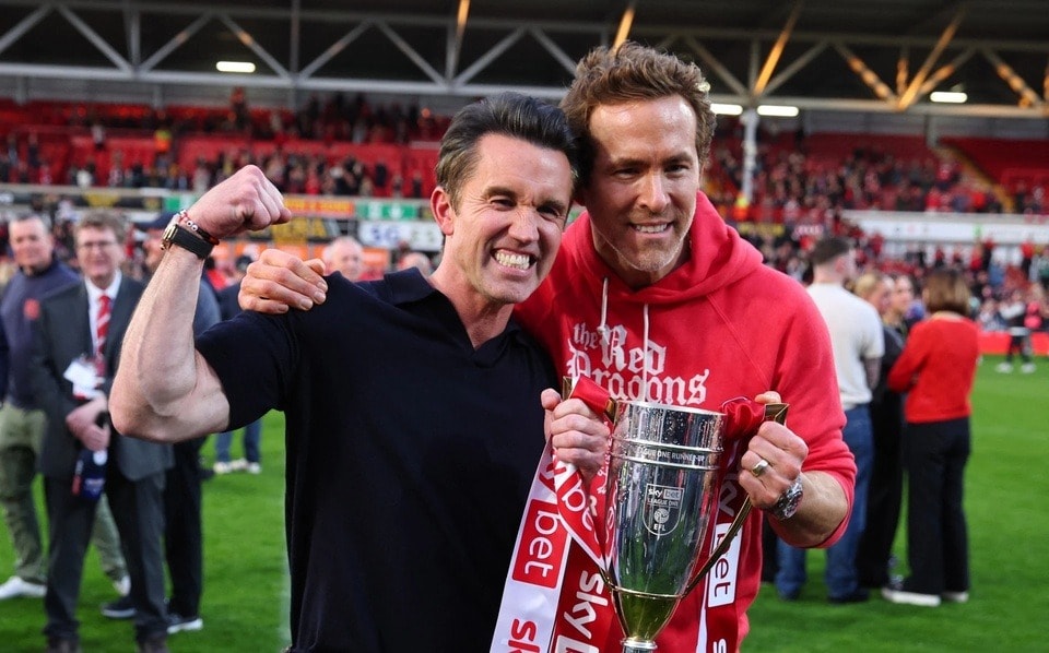 Wrexham tăng giá trị chóng mặt trong thời gian ngắn.