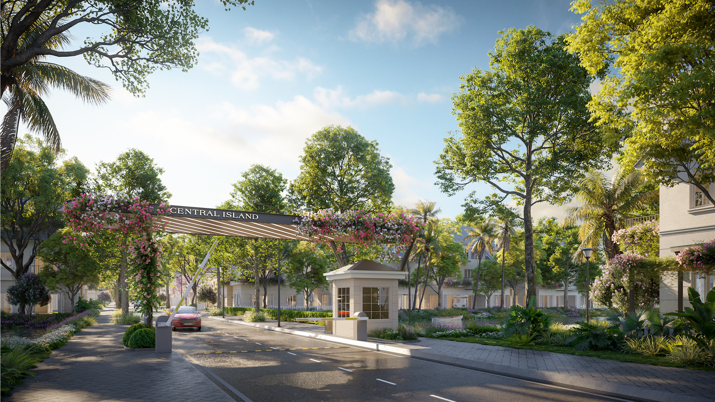 কেন্দ্রীয় দ্বীপ_স্বাগত গেট