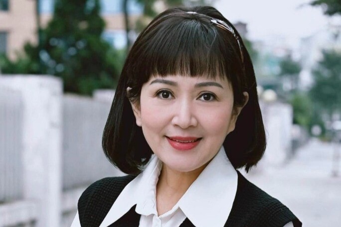 NSND Minh Hòa trong một tạo hình nhân vật trên phim