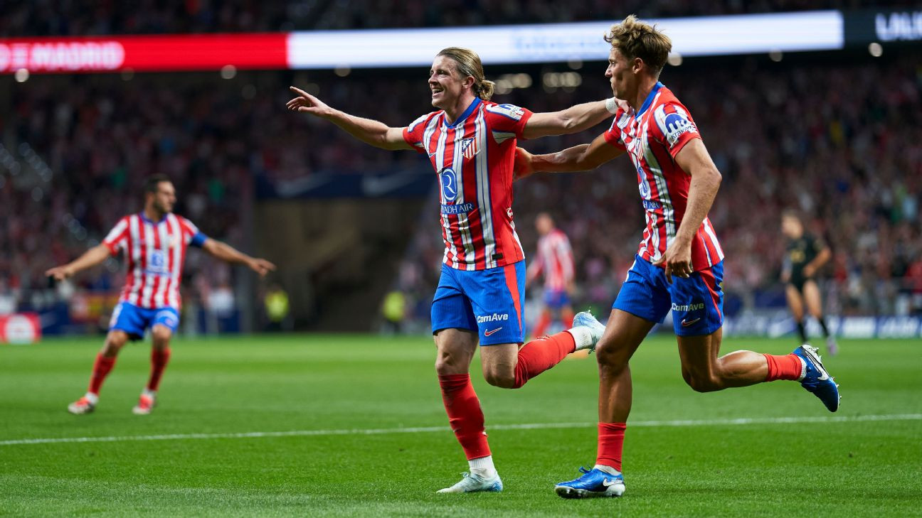 Atlético 3-0 Valencia (15 Sep, 2024) Game Analysis - ESPN (UK)