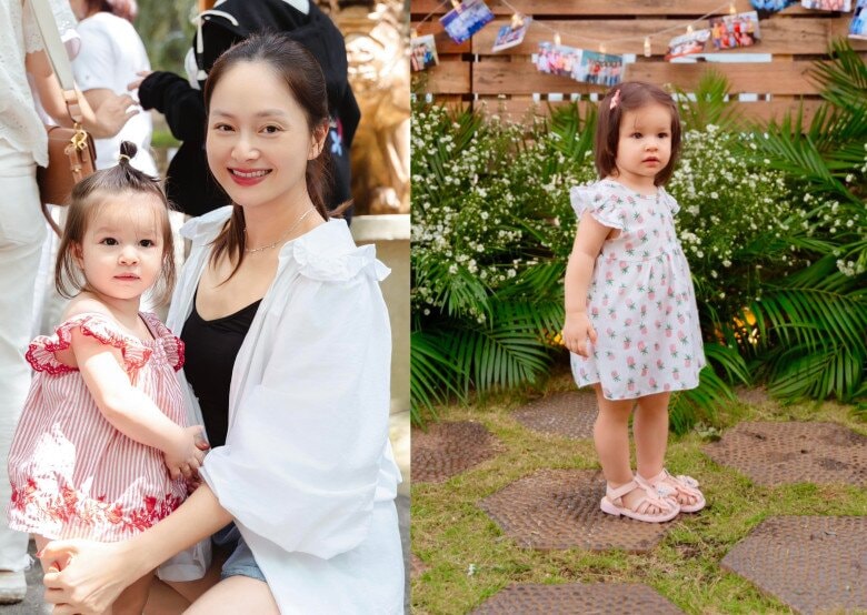 Con gái thứ 2 nhà Lan Phương nay được 16 tháng tuổi, ngoại hình xinh xắn.
