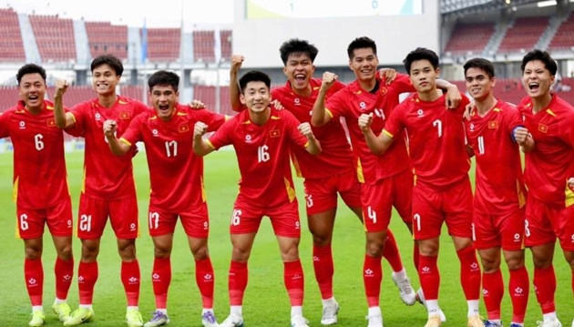 U22 Việt Nam nhận 600 triệu tiền thưởng sau trận thắng U22 Malaysia.