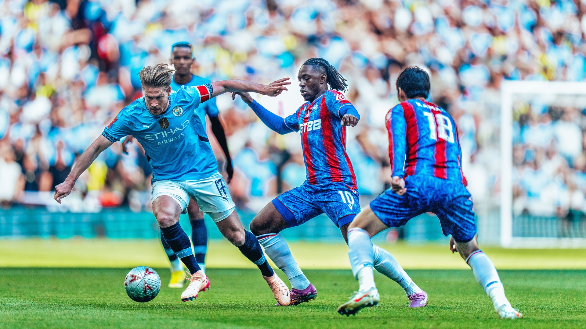 City edged out by Crystal Palace in FA Cup final