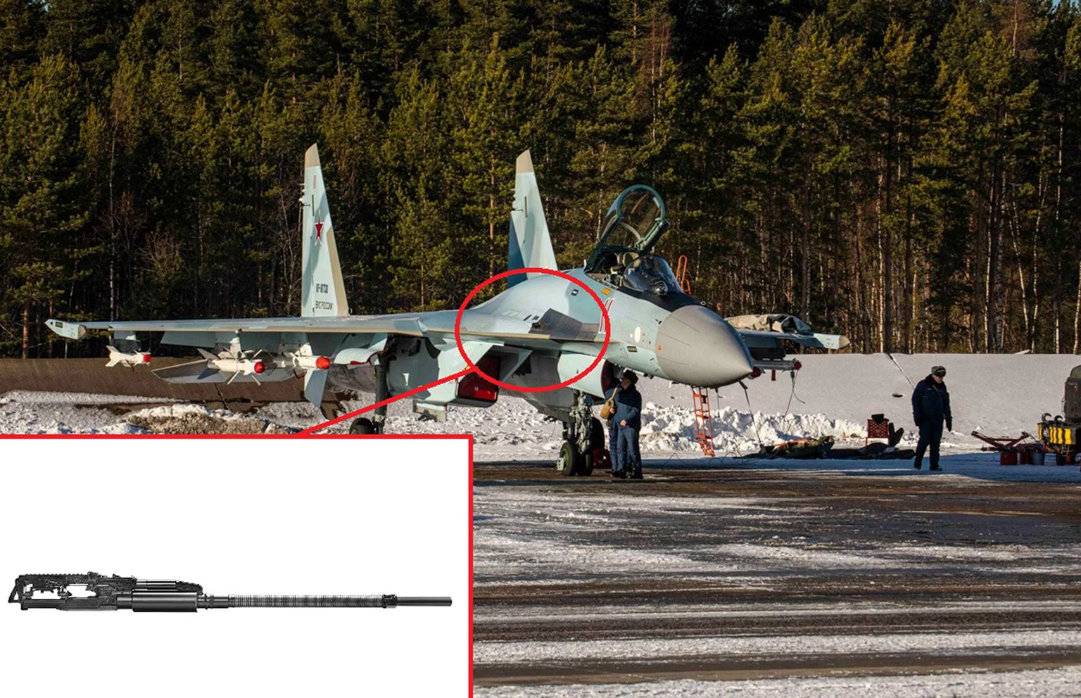 pháo trên Su-35
