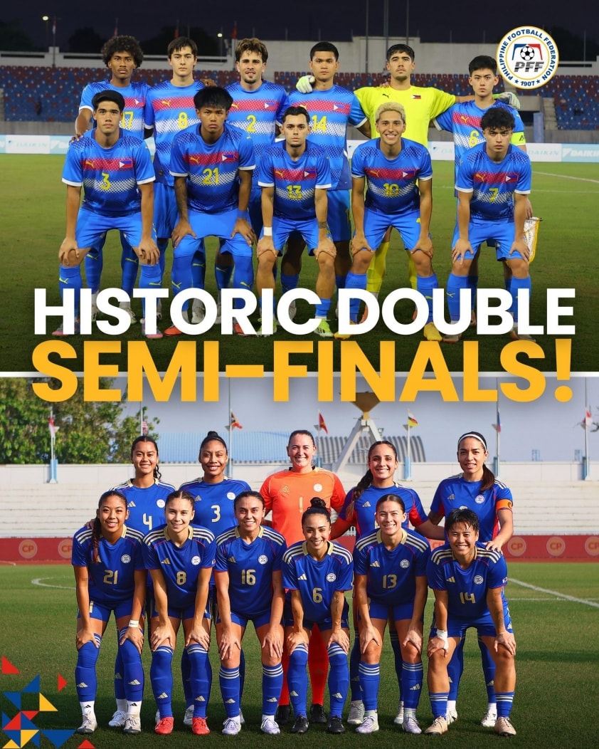 Bóng đá Phillipines tạo ấn tượng mạnh ở SEA Games 33 (Ảnh: PFF)