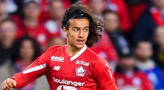 Tiền vệ Ayyoub Bouaddi của Lille.