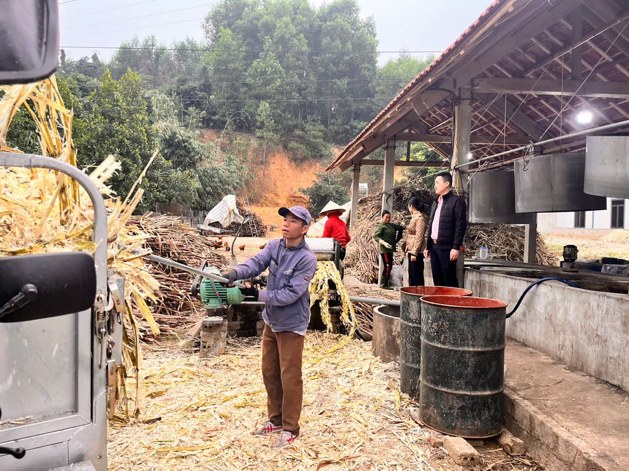 mật mía ở Tân Hương, Tân Kỳ