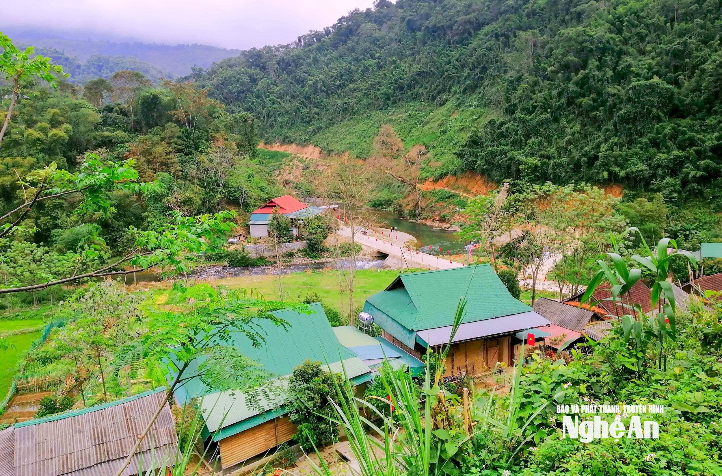 Một góc xã Tam Thái .Ảnh tư liệu Quang An