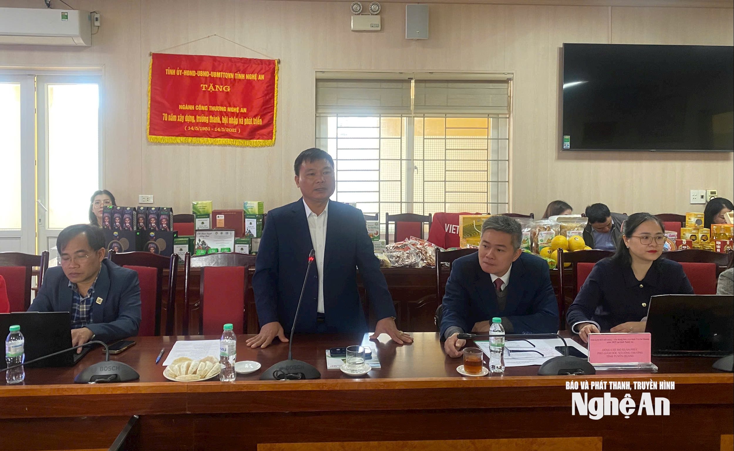 doanh nghiệp Tuyên Quang phát biểu