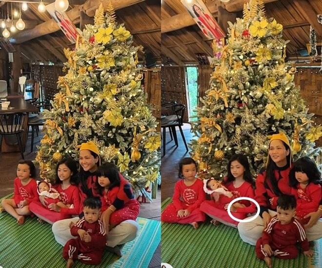 Con gái Harley của H’Hen Niê thu hút sự chú ý bởi đôi chân dài trong buổi chụp ảnh.