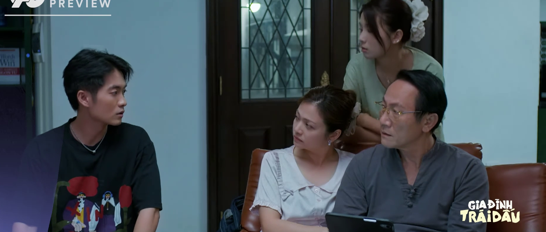 Gia đình trái dấu - Tập 8: Chủ nợ đến tận nhà ông Phi - Ảnh 3.