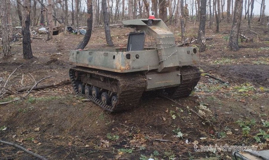 Nền tảng robot Omych của Nga được ghi nhận hoạt động tại khu vực giao tranh