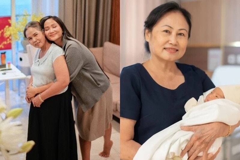 H’Hen Niê được 2 bà nội, ngoại chăm sóc rất chu đáo.