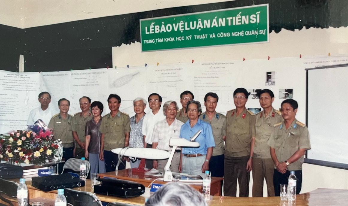 GS Nguyễn Đức Cương tại một Lễ bảo vệ Luận án Tiến sỹ