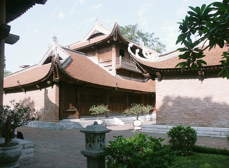 Khu Thái Học tại Văn Miếu Quốc Tử Giám