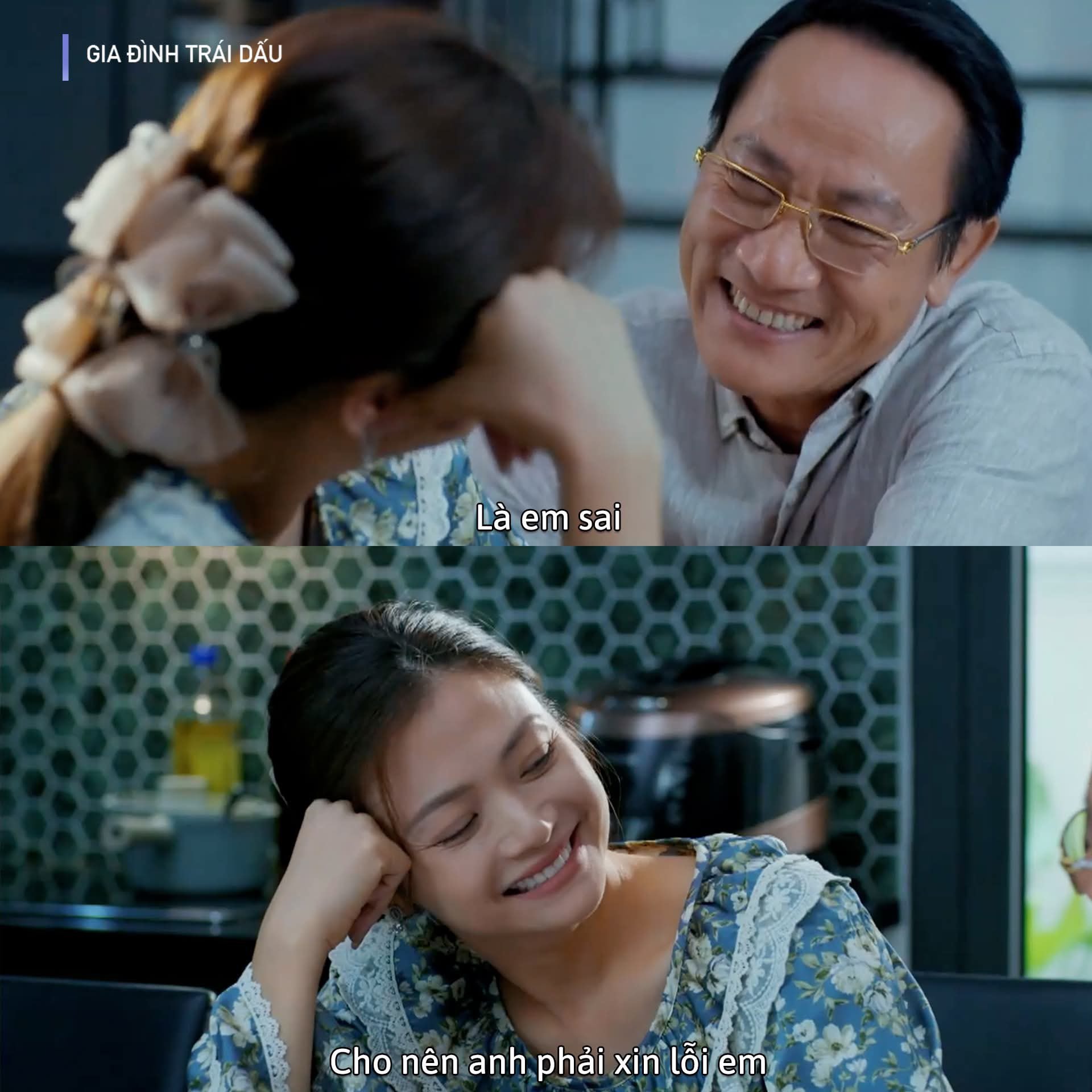 Gia đình trái dấu - Tập 8: Bữa cơm cuối 'chan nước mắt' trước ngày bán nhà- Ảnh 5.