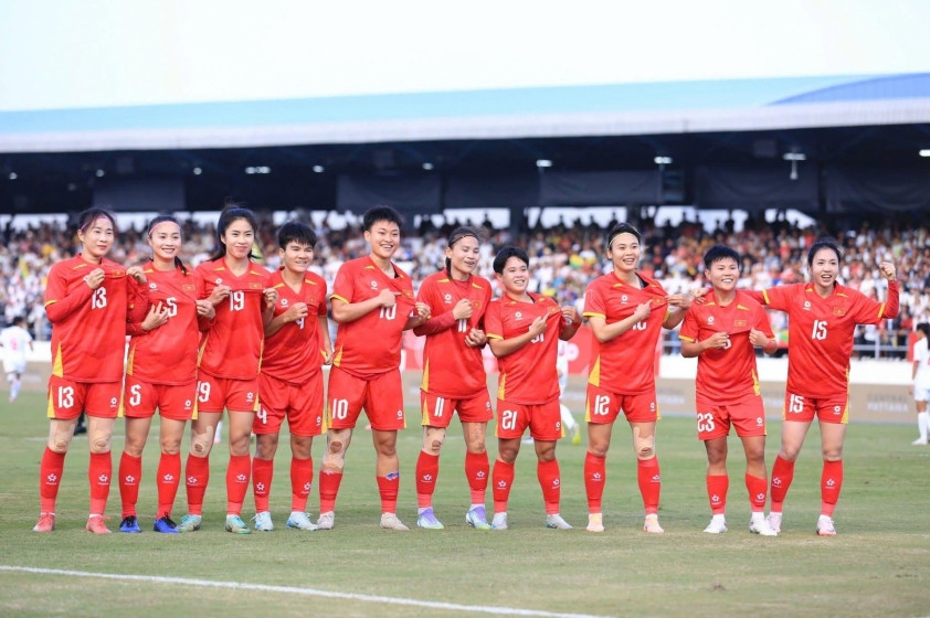 Tuyển nữ Việt Nam hướng tới trận tranh Huy chương vàng SEA Games 33