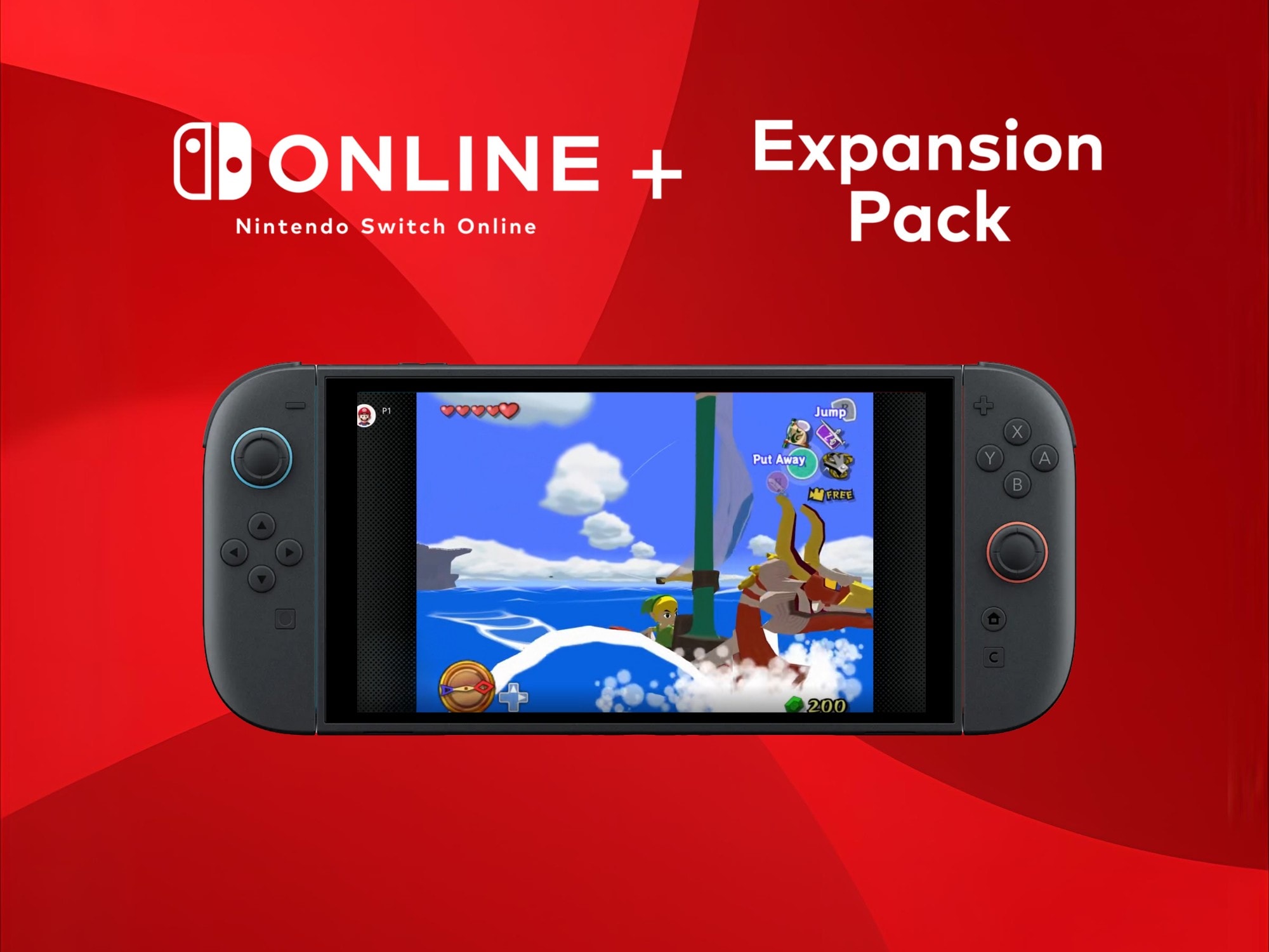 Trình giả lập GameCube của Nintendo Switch Online với game Wind Waker
