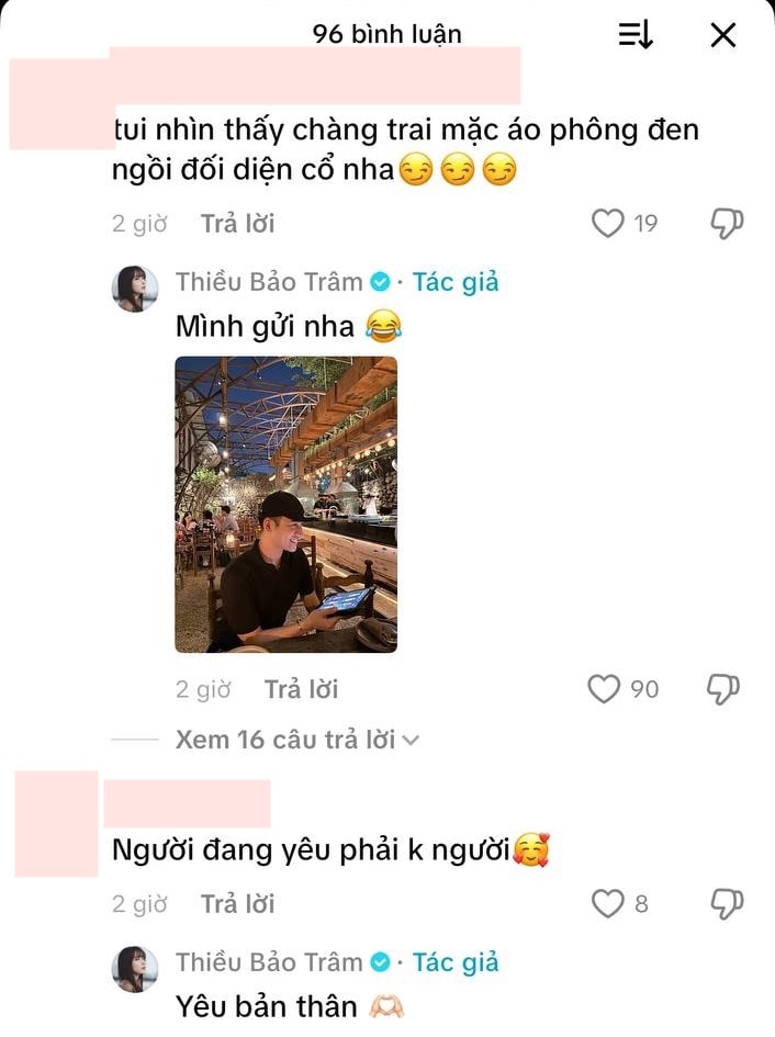 Thiều Bảo Trâm đính chính tin đồn hẹn hò trên mạng xã hội.
