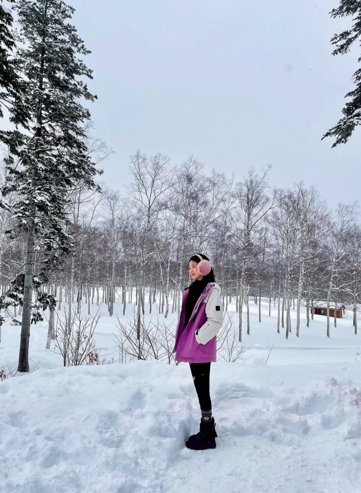 Midu trượt tuyết ở Hokkaido dưới trời -10 độ C - 1