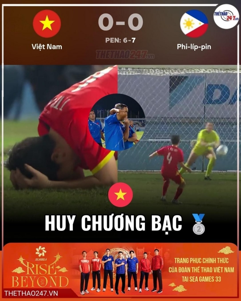 Tuyển nữ Việt Nam tiếc nuối sau khi bị từ chối bàn thắng ở chung kết SEA Games 33