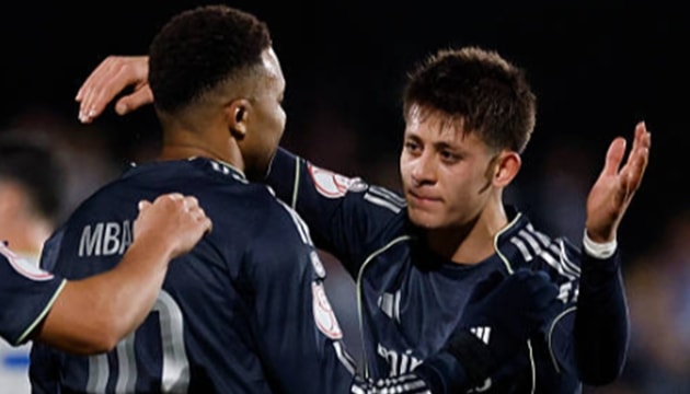 Arda Guler tiếp tục thể hiện tiềm năng vượt trội khi được tin dùng.