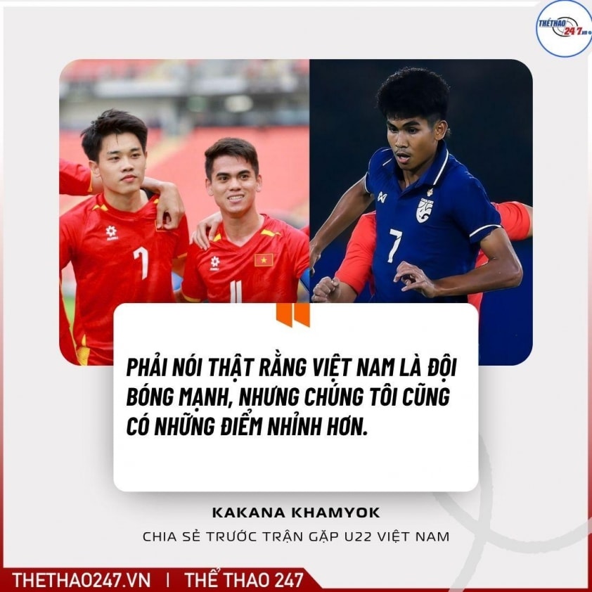 Tiền vệ Kakana Khamyok tự tin trước chung kết với U22 Việt Nam