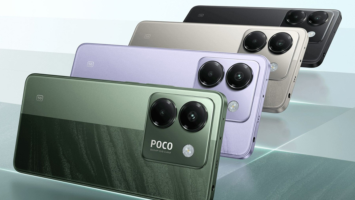 Hình ảnh concept của điện thoại POCO M8 Pro 5G