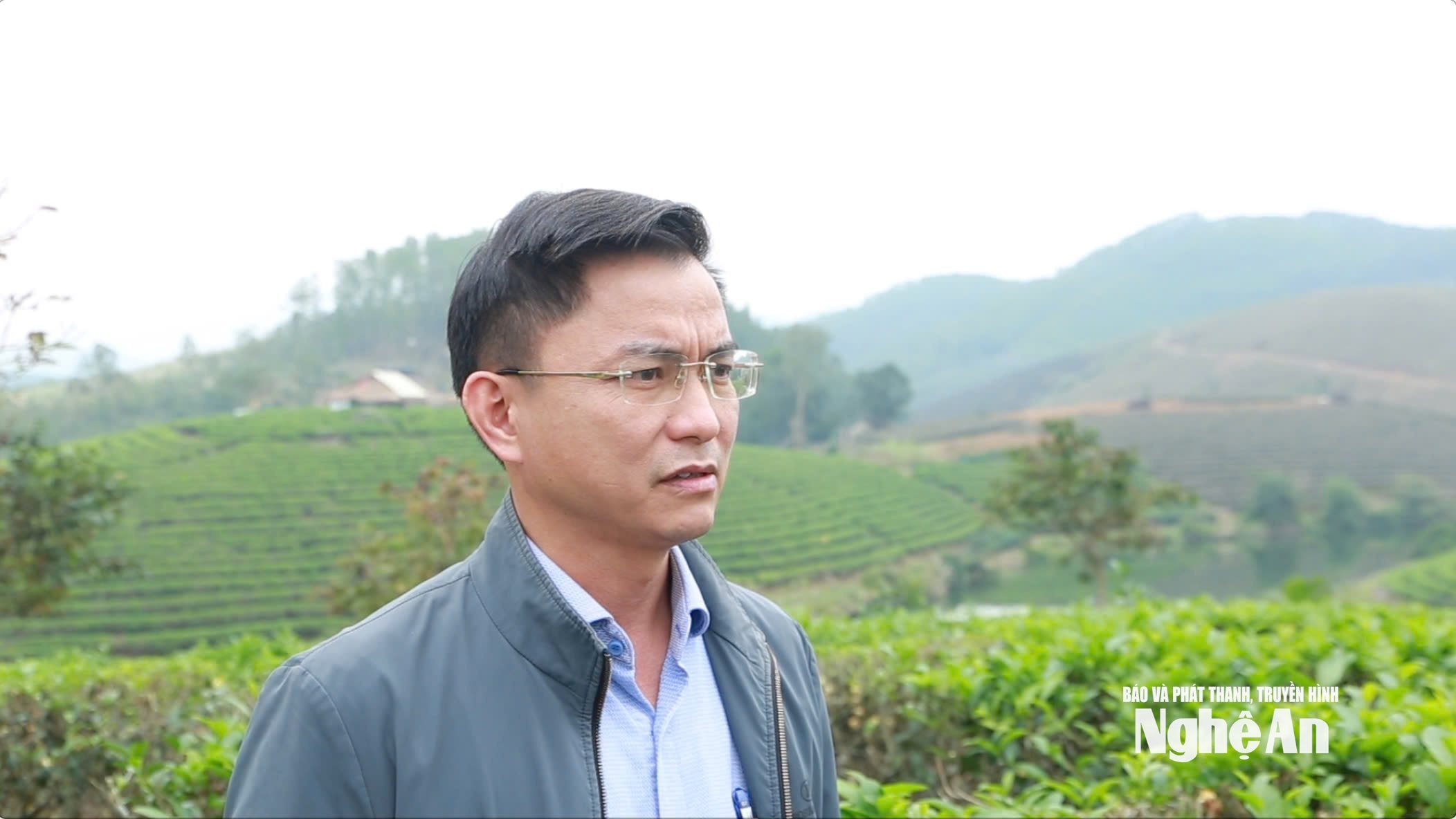 Ông Nguyễn Thế Cường - Chủ tịch UBND xã Hoa Quân. Ảnh: Vĩnh Hoàng