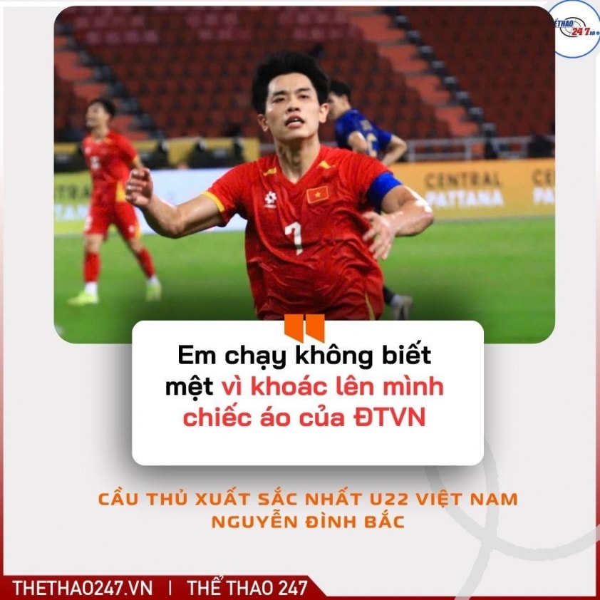 Khoảnh khắc thi đấu đầy quyết tâm của Nguyễn Đình Bắc