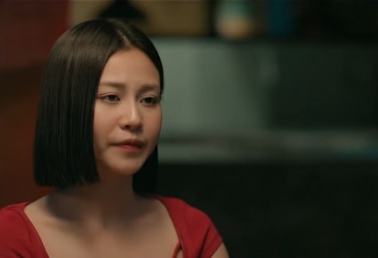 Một cảnh trong phim Cách em 1 milimet tập 32.