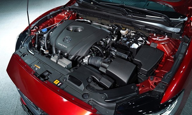Động cơ SkyActiv-G của Mazda6 đã được tinh chỉnh để tăng độ nhạy
