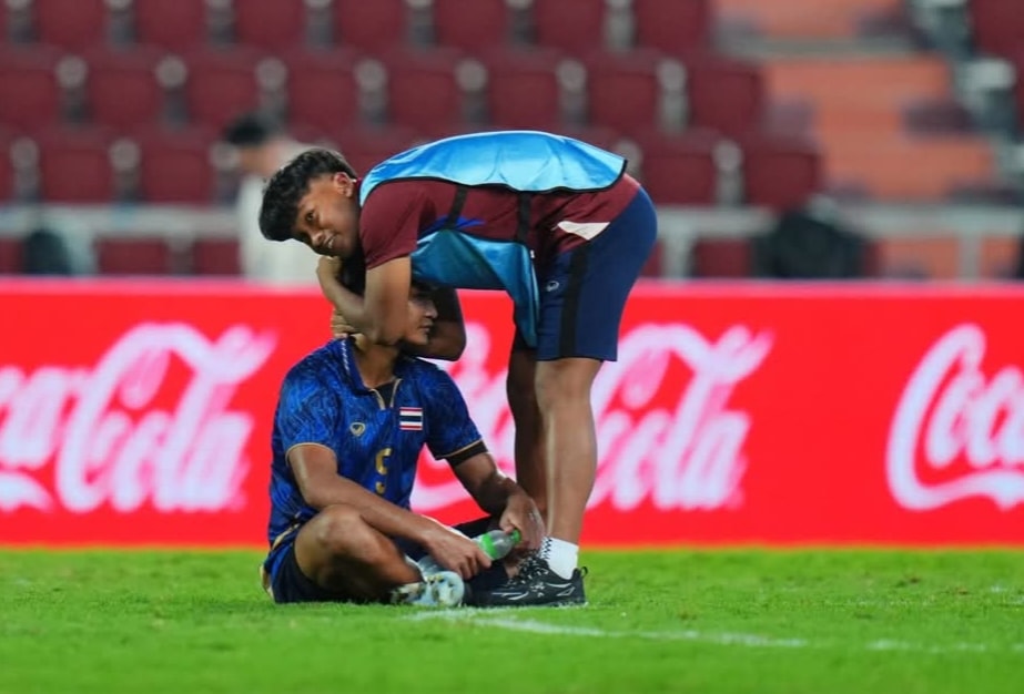 U22 Thái Lan gục ngã ngay trên sân nhà.