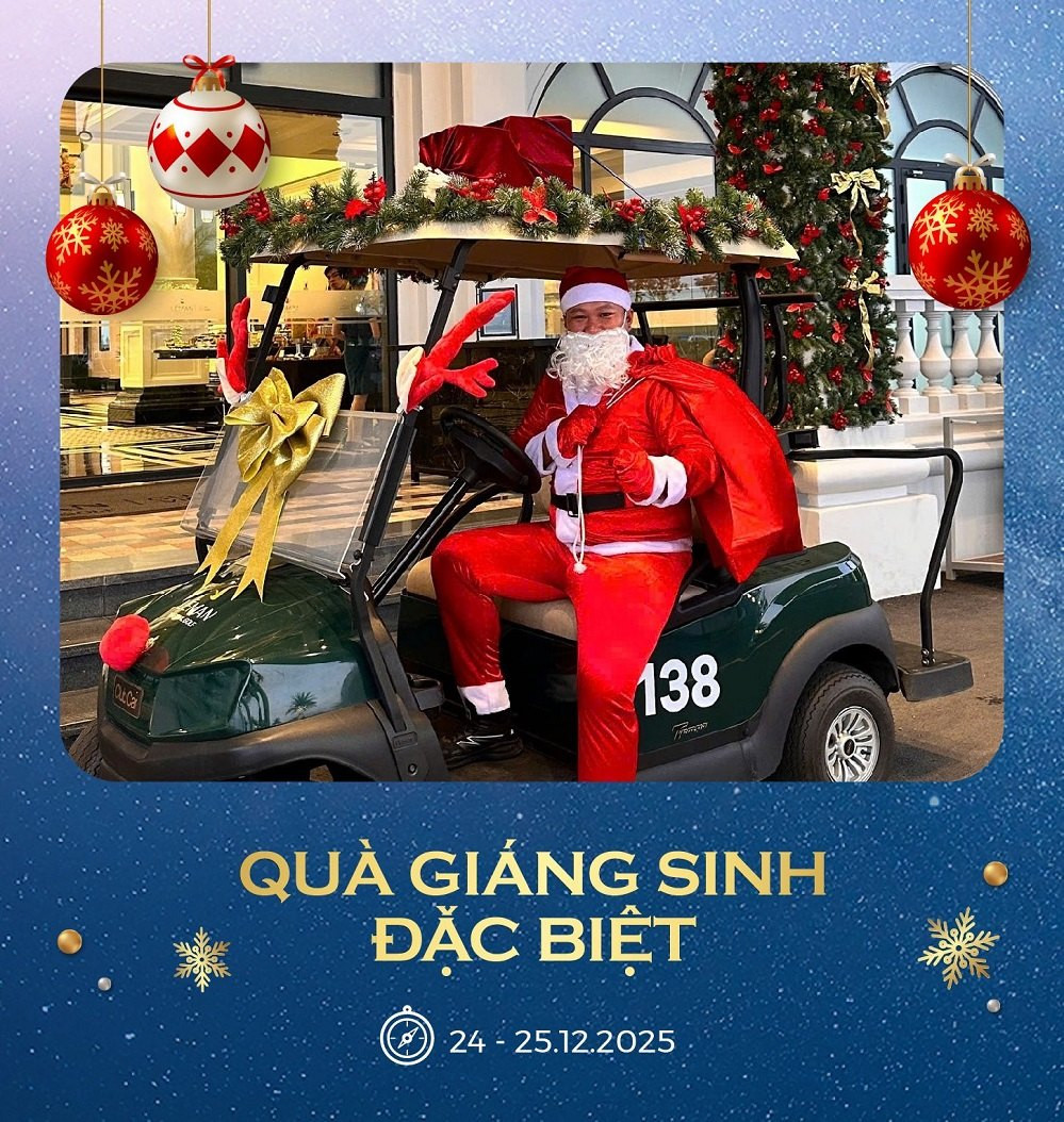 Sự kiện Giáng sinh dành cho golfer tại Vinpearl Golf Léman