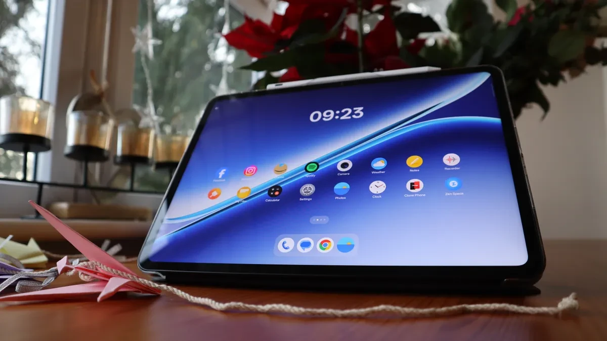 Giao diện phần mềm OxygenOS trên OnePlus Pad Go 2